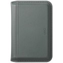 Portfel magnetyczny RFID UNIQ Lyden DS ze stojakiem na telefon - zielony