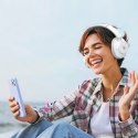 Słuchawki bezprzewodowe Tronsmart SOUNFII Q20S Hybrid ANC z aktywną redukcją hałasu - białe