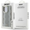 Etui DKNY Checkered Pattern Magsafe na iPhone 16 Pro Max - beżowe
