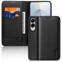 Etui Dux Ducis Hivo na Samsung Galaxy S25 Edge z klapką i ochroną RFID - czarne
