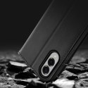 Etui Dux Ducis Hivo na Samsung Galaxy S25 Edge z klapką i ochroną RFID - czarne