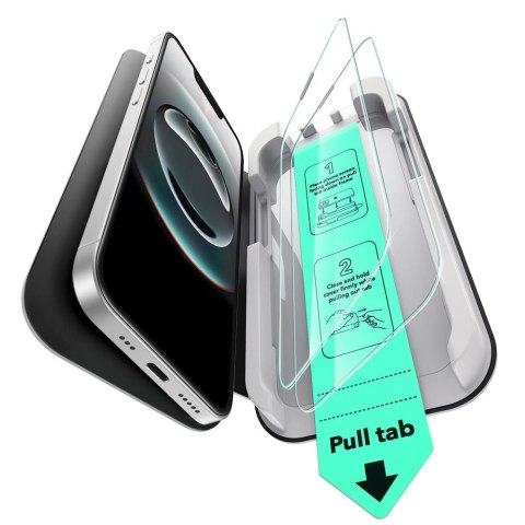 Etui ESR UltraFit Tempered Glass 2-pack na iPhone 13 / 13 Pro / 14 / 16e / 17e