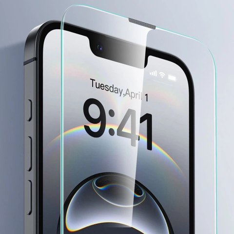 Etui ESR UltraFit Tempered Glass 2-pack na iPhone 13 / 13 Pro / 14 / 16e / 17e
