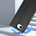 Etui skórzane Dux Ducis Lawa na iPhone 16e / 17e z odłączanym portfelem magnetycznym - czarne
