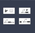 Karta sieciowa Ugreen 30985 zewnętrzna do Chromecast ze złączami micro USB / USB-A 100Mb/s 1m - czarna