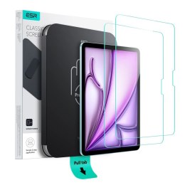 Szkło hartowane ESR UltraFit Tempered Glass 2-pack na iPad Air 11