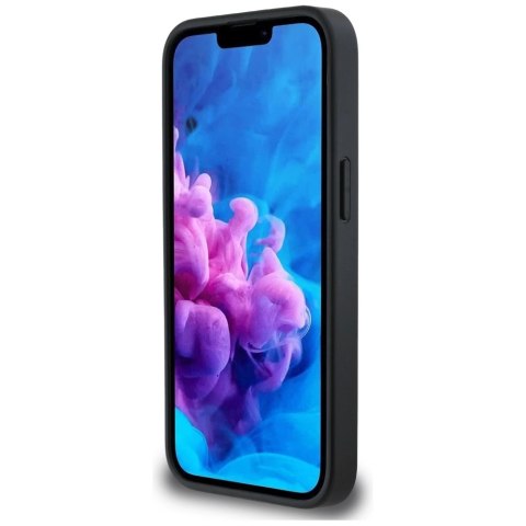 Etui BMW Leather Hot Stamp na iPhone 16e - czarne