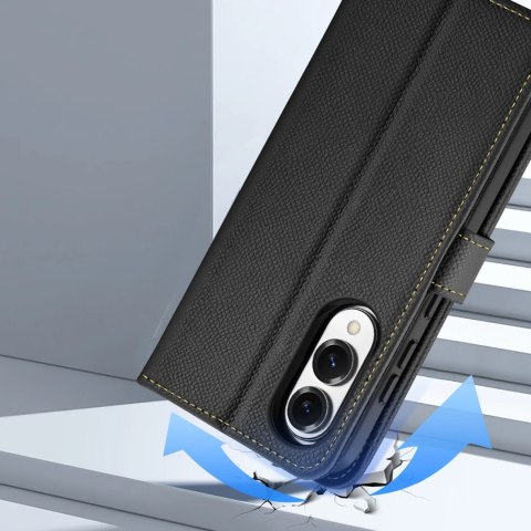 Etui Dux Ducis Lawa z MagSafe na Samsung Galaxy S25 Edge - czarne