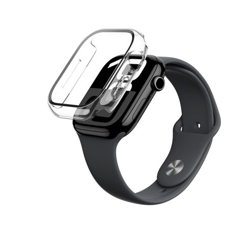 Etui ze szkłem hartowanym AMAZINGTHING Radix Glass do Apple Watch 42mm - przezroczyste