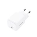 Ładowarka sieciowa Ugreen Nexode N Series X512 20W GaN 1x USB-C - biała