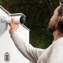 Zewnętrzny zestaw monitoringu Baseus Security S1 Pro Dual 3K (2 kamery) - biały