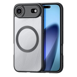 Etui Dux Ducis Aimo Mag z pierścieniem magnetycznym na iPhone 17 Air - czarne