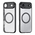 Etui Dux Ducis Aimo Mag z pierścieniem magnetycznym na iPhone 17 Air - czarne