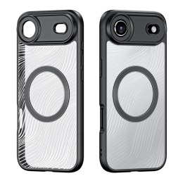 Etui Dux Ducis Aimo Mag z pierścieniem magnetycznym na iPhone 17 Air - czarne