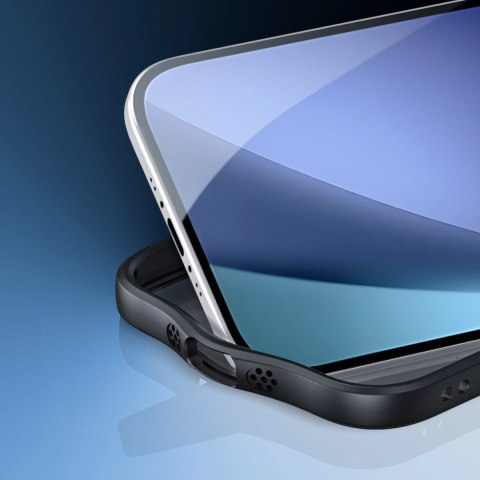 Etui Dux Ducis Aimo Mag z pierścieniem magnetycznym na iPhone 17 Air - czarne