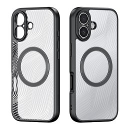 Etui Dux Ducis Aimo Mag z pierścieniem magnetycznym na iPhone 17 - czarne