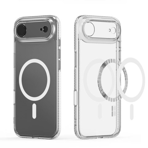 Etui Dux Ducis Clin Mag na iPhone 17 Air kompatybilne z MagSafe - przezroczyste