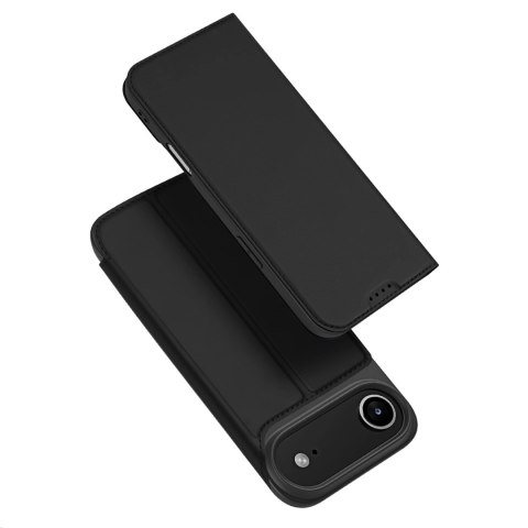 Etui Dux Ducis Skin Pro na iPhone 17 Air z klapką i miejscem na kartę - czarne