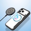 Etui Dux Ducis Skin X Pro na iPhone 17 Pro Max z portfelem, kompatybilne z MagSafe - czarne