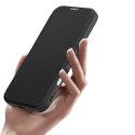 Etui Dux Ducis Skin X Pro na iPhone 17 Pro z portfelem, kompatybilne z MagSafe - czarne