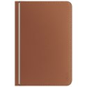 Etui na paszport UNIQ Belmont z Apple Find My blokada RFID karmelowy beżowy