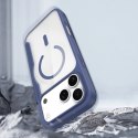 Etui Dux Ducis Skin X Pro na iPhone 17 Pro z portfelem, kompatybilne z MagSafe - niebieskie