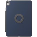 Etui UNIQ Rovus Snapmount Magnetic 360 Rotating Detachable do iPad 11" 2025 / iPad 10.9" 2022 (10 gen.) - granatowe