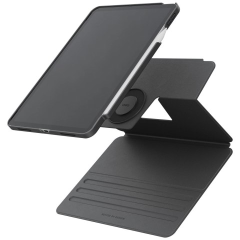 Etui UNIQ Rovus Snapmount Magnetic 360 Rotating Detachable do iPad 11" 2025 / iPad 10.9" 2022 (10 gen.) - granatowe