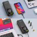 Kompresor Wozinsky WPEP-8000 pompka elektryczna powerbank 8000mAh latarka - czarny