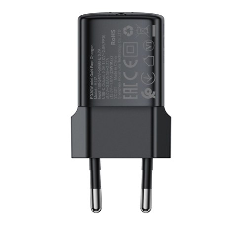 Ładowarka sieciowa Acefast A117 GaN PD 20W USB-C - czarna