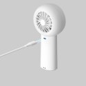 Mini dmuchawa Jisulife Handheld Fan Life5 Plus 4000 mAh przenośny wiatraczek wentylator USB - biały