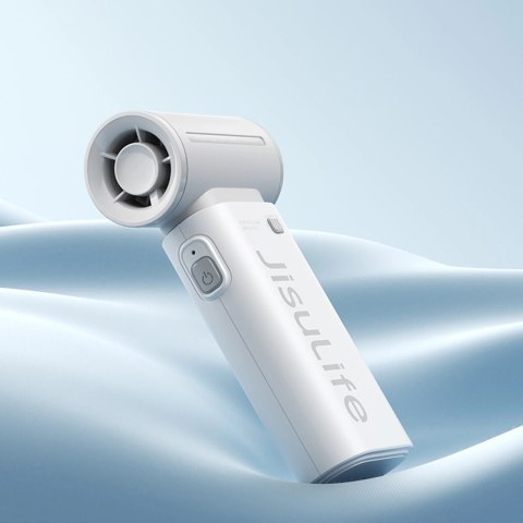 Mini dmuchawa Jisulife Handheld Fan Life9 5000mAh przenośny wiatraczek wentylator USB - szary