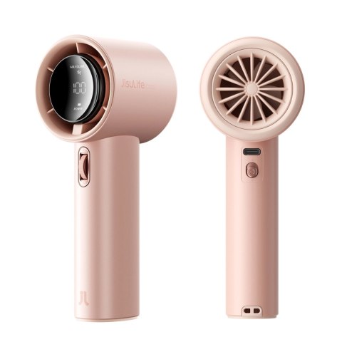 Mini dmuchawa Jisulife Handheld Fan Pro1 3600mAh FA53 (ABS) przenośny wiatraczek wentylator USB - różowy