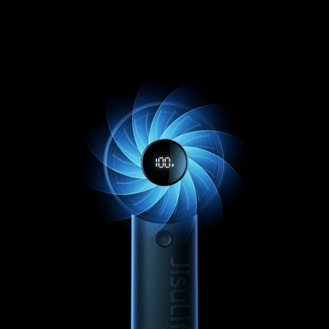 Mini wentylator Jisulife Handheld Fan Life4 3600mAh przenośny wiatraczek USB - czarny