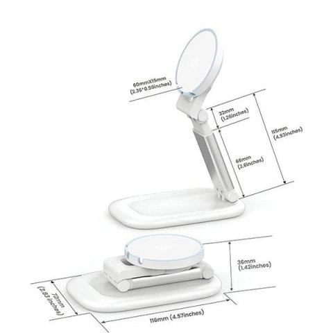 Stojak SODI BM310 indukcyjny z MagSafe - biały