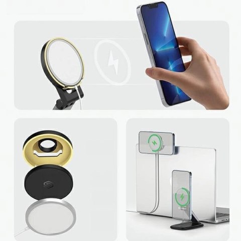 Stojak SODI BM310 indukcyjny z MagSafe - czarny