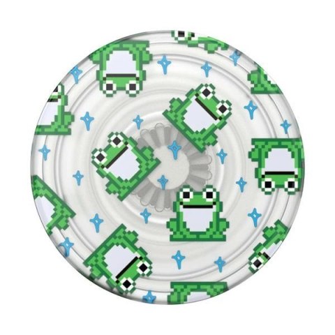 Uchwyt Popsockets PlantCore Grip 8 Bit Frogs i podstawka do telefonu