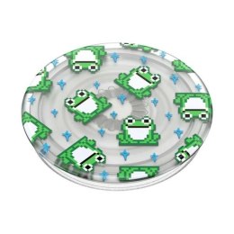 Uchwyt Popsockets PlantCore Grip 8 Bit Frogs i podstawka do telefonu