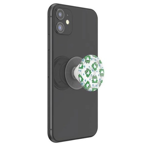 Uchwyt Popsockets PlantCore Grip 8 Bit Frogs i podstawka do telefonu