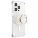 Uchwyt Popsockets Round Luxe Coconut Creme Enamel MagSafe i podstawka na telefonu