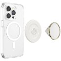 Uchwyt Popsockets Round Luxe Coconut Creme Enamel MagSafe i podstawka na telefonu