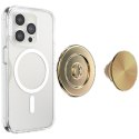 Uchwyt Popsockets Round Radial Gold Aluminum MagSafe i podstawka do telefonu