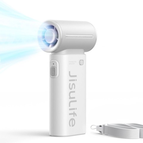 Mini dmuchawa Jisulife Handheld Fan Life9 3600mAh przenośny wiatraczek wentylator USB - szary