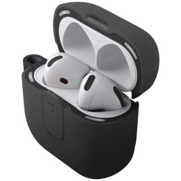 Etui UNIQ Clyde Lock Case do AirPods 4 - czarne