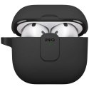 Etui UNIQ Clyde Lock Case do AirPods 4 - czarne