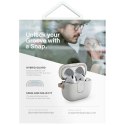 Etui UNIQ Clyde Lock Case do AirPods 4 - czarne