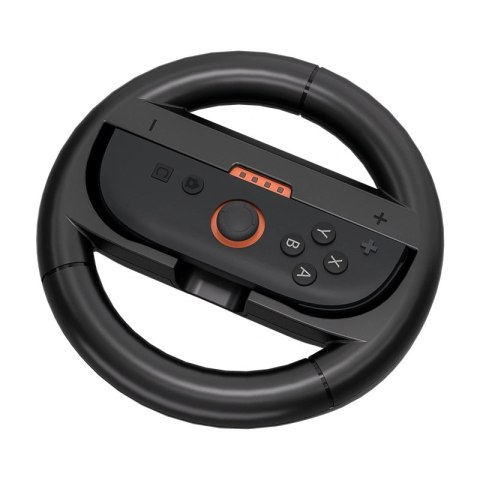 Kierownica wyścigowa do kontrolera Joy-Con Nintendo Switch 2 (opakowanie 2 szt.) - czarna