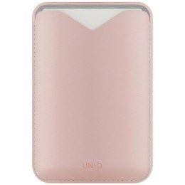 Magnetyczny portfel UNIQ Lyden Evo na telefon - różowy