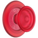 Uchwyt i podstawka do telefonu Popsockets Blanchette Red MagSafe - czerwony