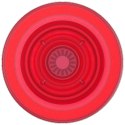 Uchwyt i podstawka do telefonu Popsockets Blanchette Red MagSafe - czerwony